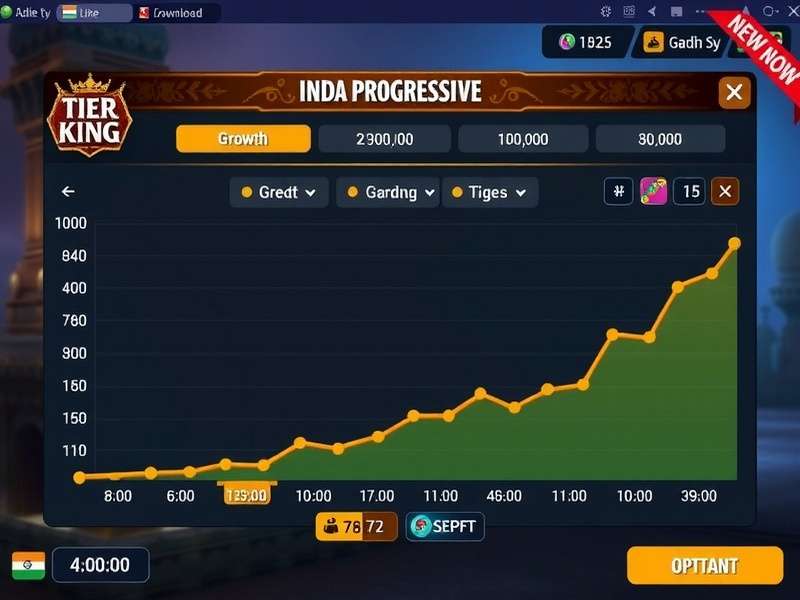 India Tier King gameplay screenshot showing tier progression